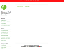 Tablet Screenshot of diamondteak.com